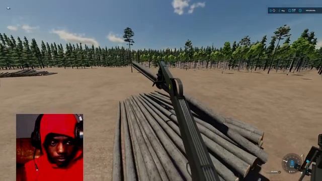 Logging farming simulator 22 piney run trying to finish up two cam views real life and game смотреть онлайн