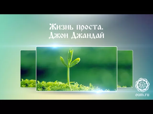 Жизнь проста. Джон Джандай