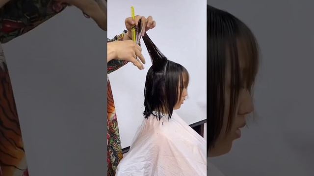 Short Haircut Bob Style #hairstyle #hair #haircut #shorts смотреть онлайн