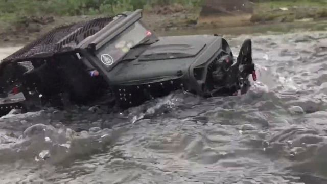 Rc Car @1/10 Axial SCX 10ii 2 JeepRubicon and Rc HSP EX 86100 #1 смотреть онлайн