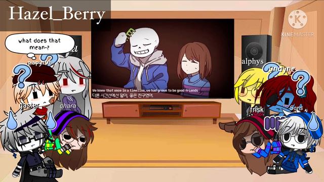 UnderTale Reacts To.....? []Pt.2/3 ~ Frisk Ver. ~ Original! ~ ꧁Hazel_Berry Studios꧂[] смотреть онлайн