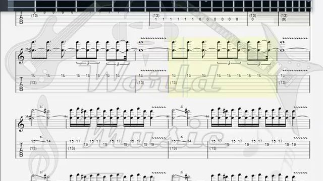 IronFist Midnight Express GUITAR 2 TAB смотреть онлайн