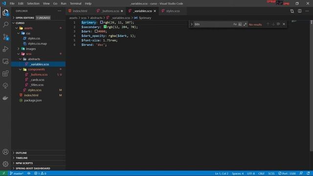 #5 Curso de SASS de básico a master - Selector placeholder | Designicode смотреть онлайн