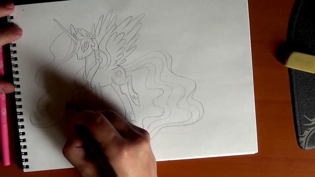 How to draw Pony Princess Celestia, Como dibujar Celestia, Как нарисовать пони Принцесса Селестия смотреть онлайн