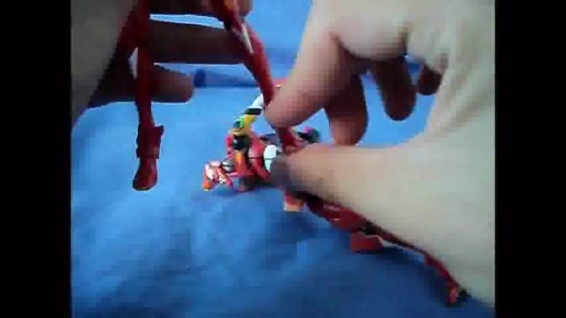 Eva Unit 02 Revoltech Evolution-Robot Damashii Comparison смотреть онлайн