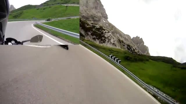 Италия(Südtirol), рай мотоциклиста 2017, часть 1 смотреть онлайн