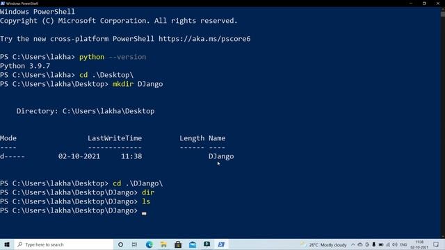 How to install Django on Windows | Django installation command | llgcreator | Part - 1 смотреть онлайн