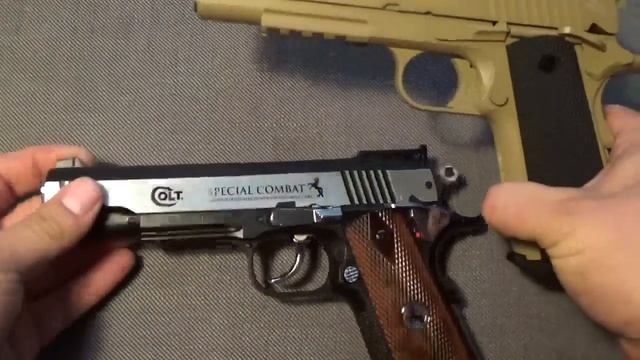 Colt Special Combat Classic CO2 4,5 mm BB - Review und Schusstest смотреть онлайн