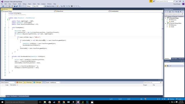 Unity VR: Gaze UI Menus for Vive, Rift, or Cardboard смотреть онлайн