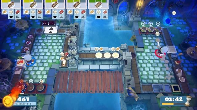 Overcooked 2 Night of the Hungry Horde (2-1) смотреть онлайн