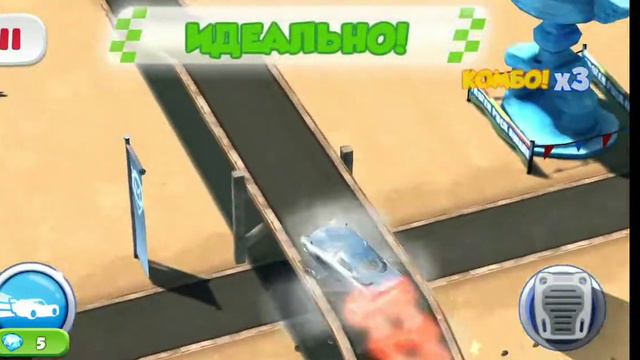 Прошли трассу Финна и получили Франческо. Cars: Fast as Lighting. смотреть онлайн