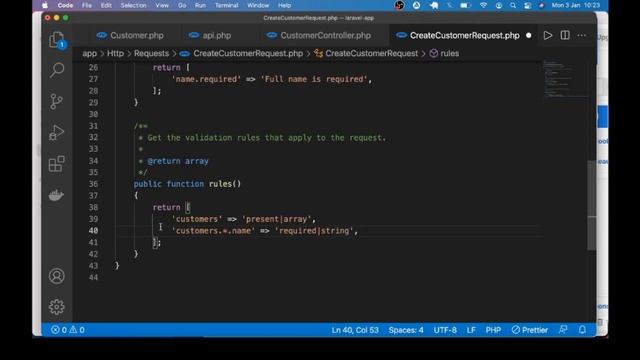 Laravel JSON Array Validation - Example & Important Tips смотреть онлайн