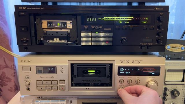 Предтоп: Sony TC-KA5ES против Nakamichi CR-50. На разной музыке смотреть онлайн
