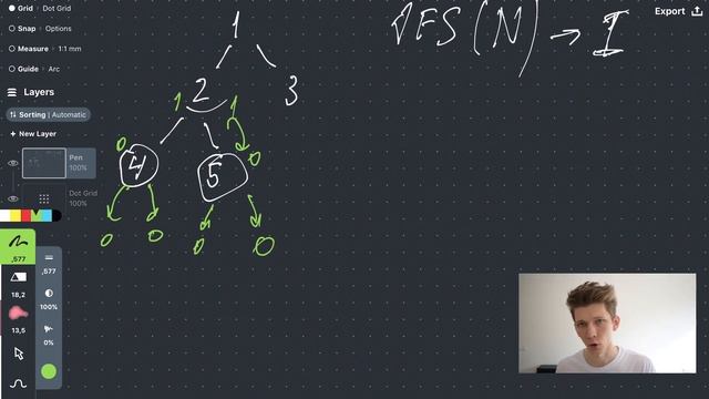 Разбор Литкод задачи Find Leaves of Binary Tree. Задача с собеседования в Google. смотреть онлайн