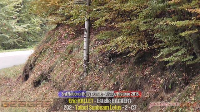 Talbot Sunbeam Lotus - Eric RALLET - RALLY - 2016 - Centre Alsace VHC + Estelle BACKERT смотреть онлайн