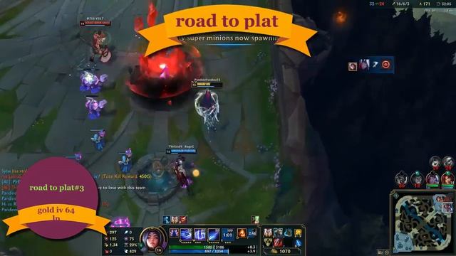 Double quadra in game - road to plat #3 смотреть онлайн