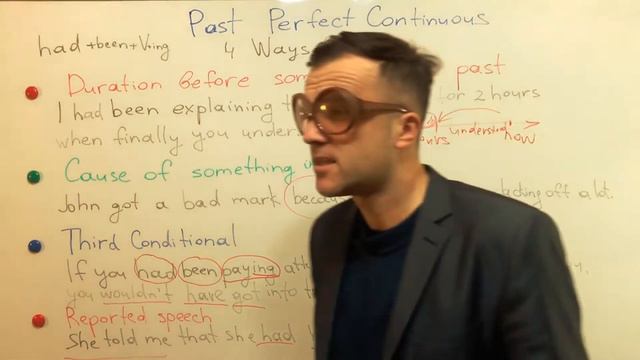PAST PERFECT CONTINUOUS. REPORTED SPEECH. (2020) смотреть онлайн