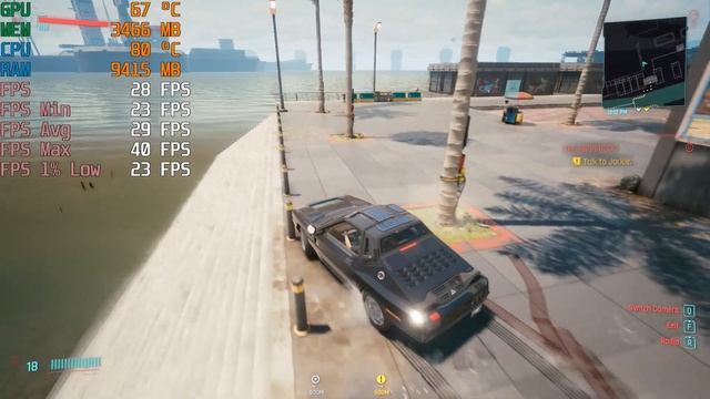 Cyberpunk 2077 Test on GeForce GTX 1650 - I5-9300H смотреть онлайн