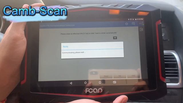 How to scan Audi Q7 with FCAR C8 scanner? смотреть онлайн