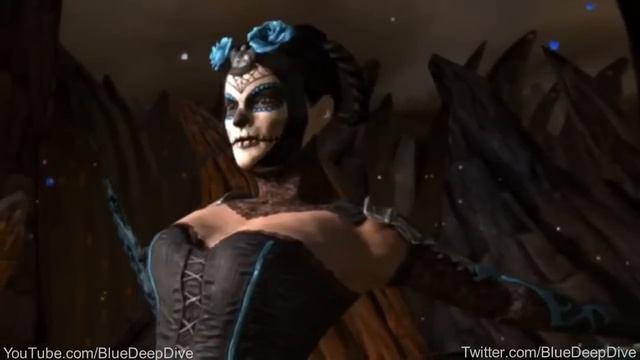 Mortal Kombat X: Day of The Dead Kitana Costume! (Commentary) (HD) смотреть онлайн