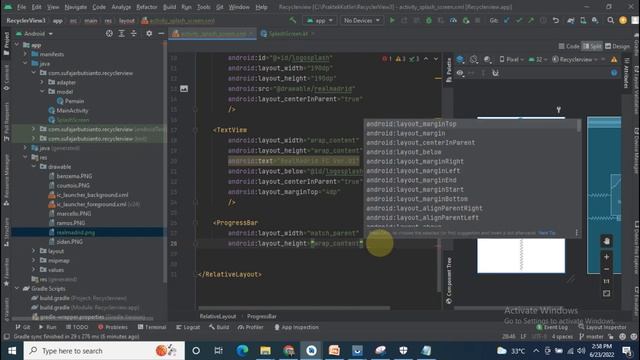 8.Membuat Splash Screen смотреть онлайн