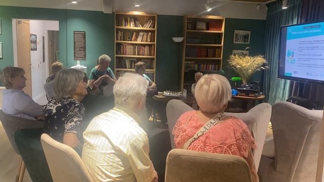 Лекция в рамках проекта «Школа здоровья» прошла для жителей "серебряного" возраста смотреть онлайн