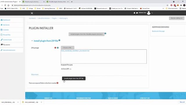 How to install a plugin on Moodle смотреть онлайн