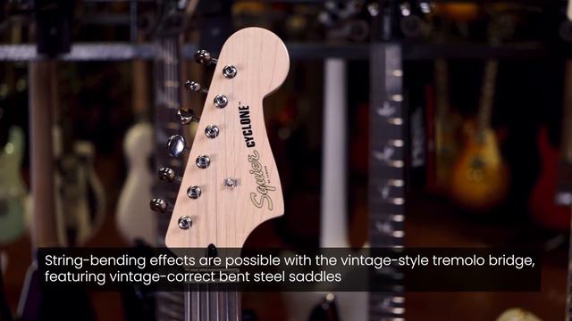 Squier Paranormal Cyclone - Laurel, Tortoiseshell, Pearl White Quickview - Cosmo Music смотреть онлайн