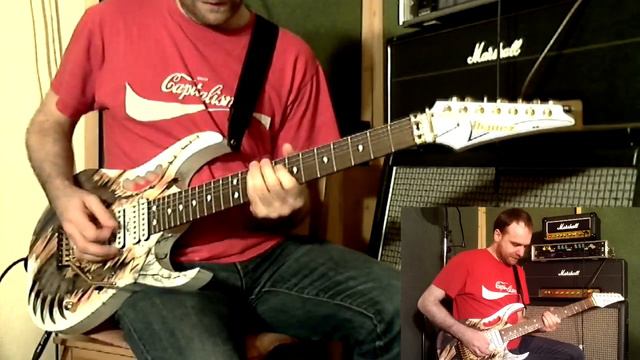 Testing my friend's Custom Ibanez RG-7420 смотреть онлайн