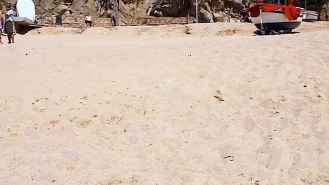 Playa Sa Caleta, Lloret de Mar, Spain смотреть онлайн