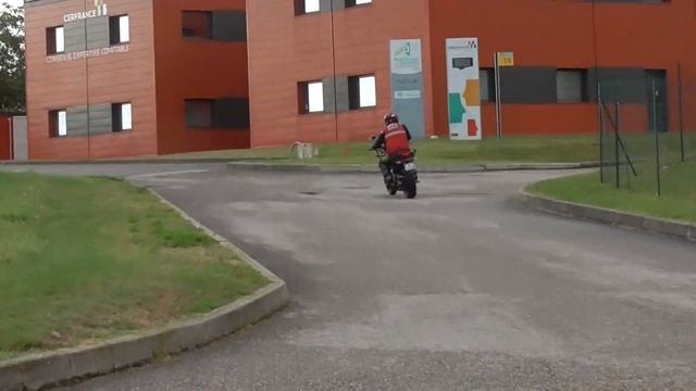caroline et loic prise de vitesse en pente et dosage frein Passerelle A2 A du 10 08 2019 смотреть онлайн
