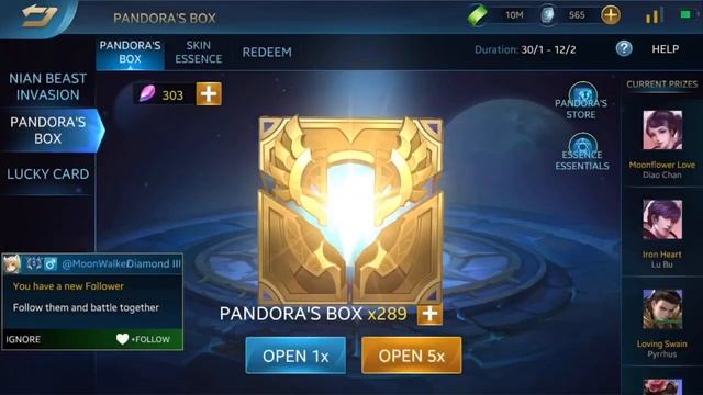 ╰( ⁰ ਊ ⁰ )━☆ﾟ400 PANDORA BOXES!! | HEROES EVOLVED - PANDORA BOX TIPS | VALENTINE'S SKIN ❤ смотреть онлайн