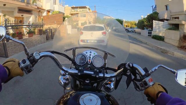 На работу на мотоцикле за 3 минуты - Мотобудни - Лимассол (Кипр) -VLOG №9 смотреть онлайн