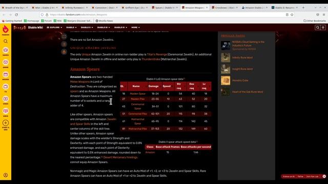 Diablo 2 Resurrected Season 2 Amazon - Mist, Infinity & Skills смотреть онлайн