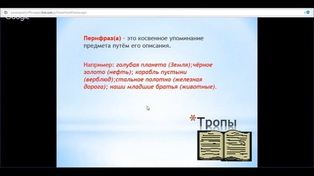 Русский язык 10 класс 14 неделя Лексические изобразительно-выразительные средства языка. Тропы смотреть онлайн