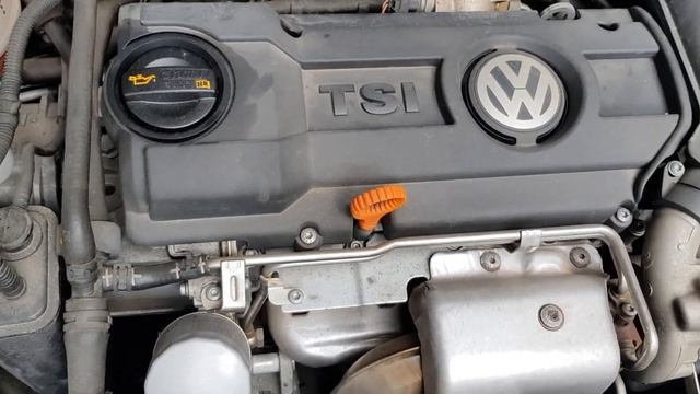 VW Golf 1.4 tsi caxa cold start rattle смотреть онлайн