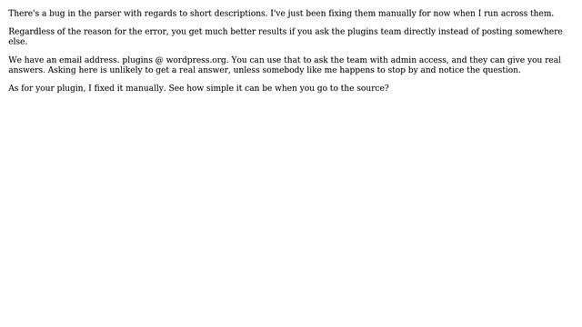 Wordpress: Problem with readme.txt description and youtube video (2 Solutions!!) смотреть онлайн