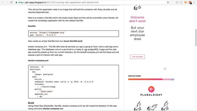 Run Rails App With Docker | Dockerize Existing Rails App | Rails 5 Application On Docker Tutorial смотреть онлайн