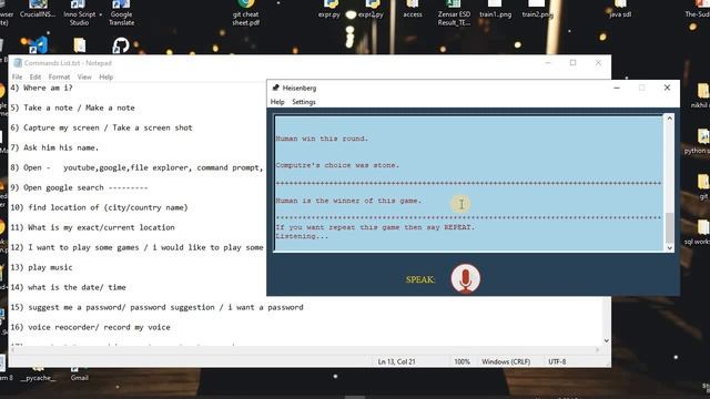Voice Assistant with GUI смотреть онлайн