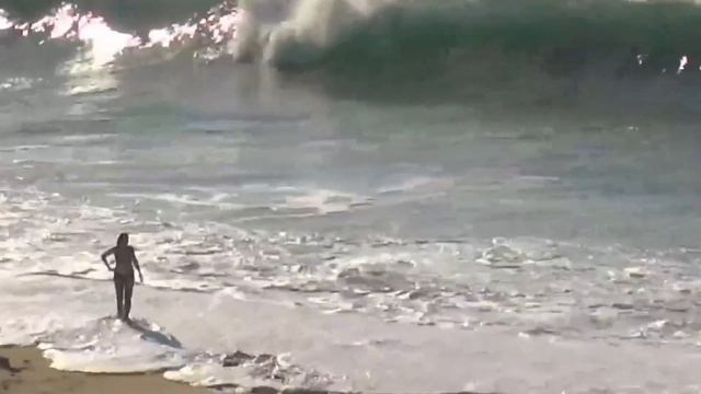 Гавайские острова, остров Оаху, залив Turtle Bay,, реальная съемка, смотреть онлайн