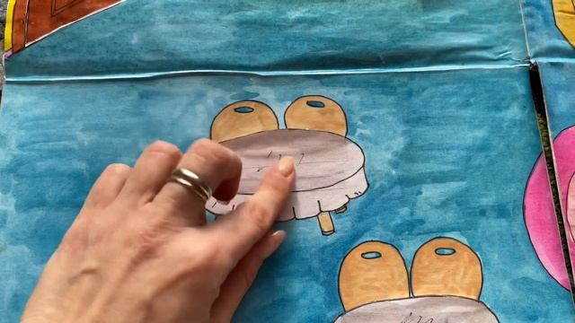 Детский сад для кукол. Бумажные куклы. Игрушка своими руками. Дом в альбоме. смотреть онлайн