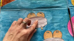 Детский сад для кукол. Бумажные куклы. Игрушка своими руками. Дом в альбоме.