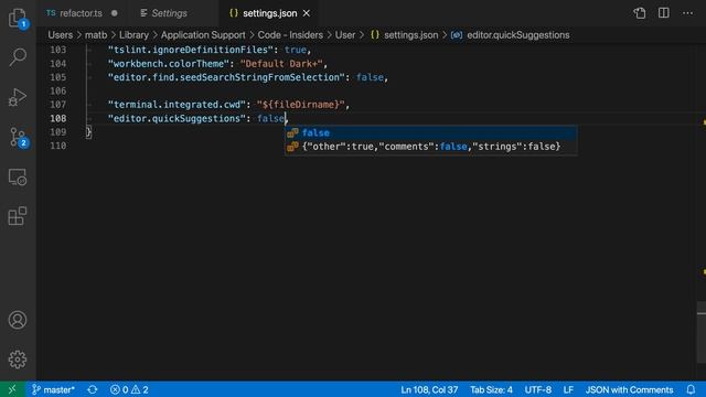VS Code tips — The Editor: Quick suggestions setting смотреть онлайн