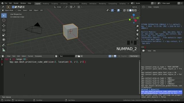 BLENDER TUTORIAL : Make Stairs using Python In 3 Minutes || shiva's gaming zone смотреть онлайн