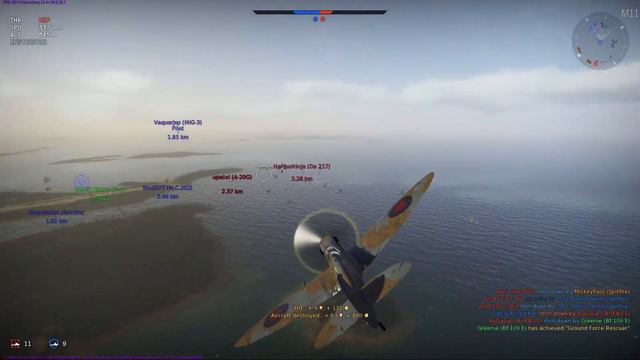 War Thunder: Playing With Drunkards #2 Airfield Landing Hoax смотреть онлайн