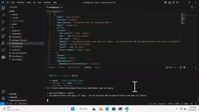 PWA Applications with Visual Studio Code (PWABuilder Studio) - First Steps смотреть онлайн