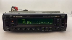 1990s High-End Pioneer KEH-M8000RDS Car Cassette Radio Player / Testing - FOR SALE