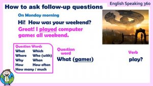 How to ASK PAST QUESTIONS in English     EASY ENGLISH         English Speaking 360