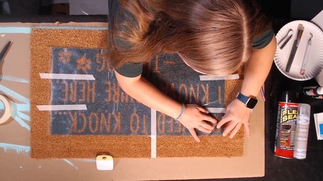 DIY Front Door Mat смотреть онлайн