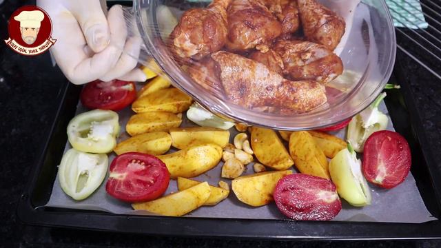 Fırında Çok Lezzetli Tavuk Kalem But Tarifi смотреть онлайн
